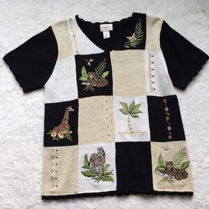 Jenny Yoo Embroidered Sweater